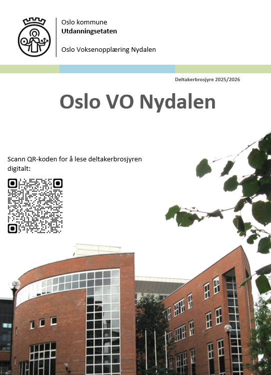 Bilde av deltakerbrosjyren for 2025/2026.