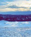 Bildet viser vinter i Oslo
