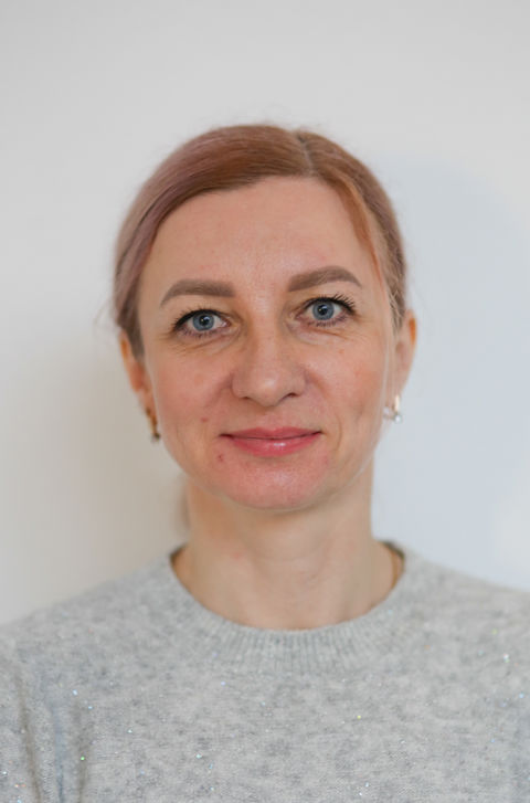 en person med blå øyne