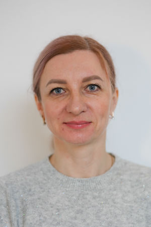 en person med blå øyne