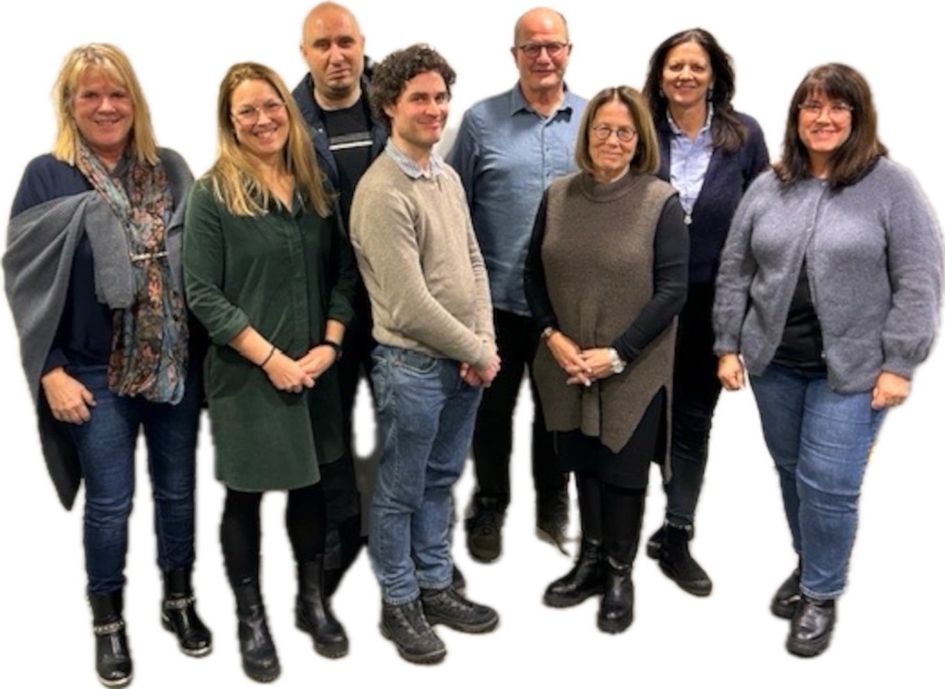 En gruppe mennesker som poserer for et bilde, dreitsstyret 2023