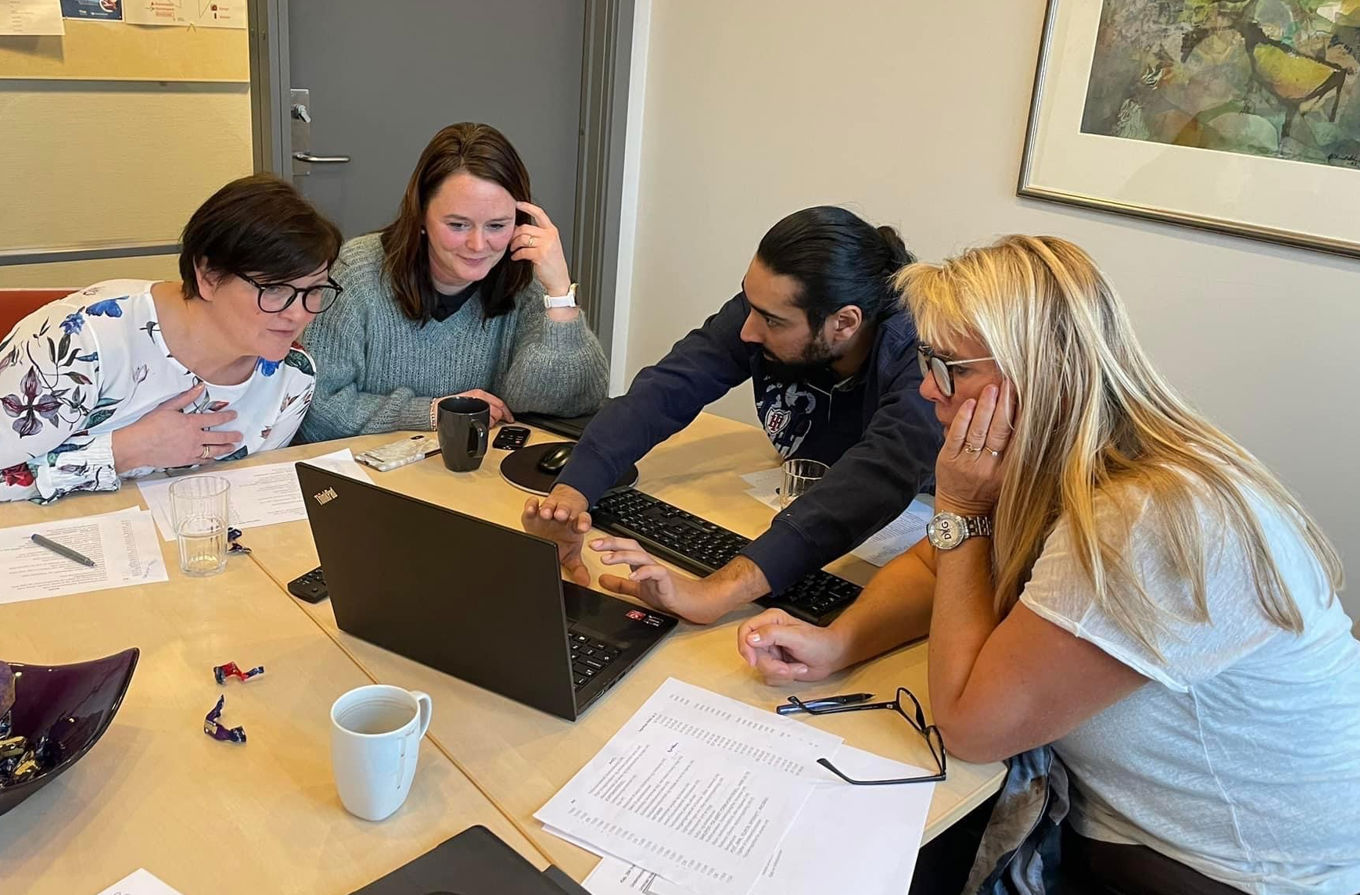 Anders Slembe; budsjettmøte